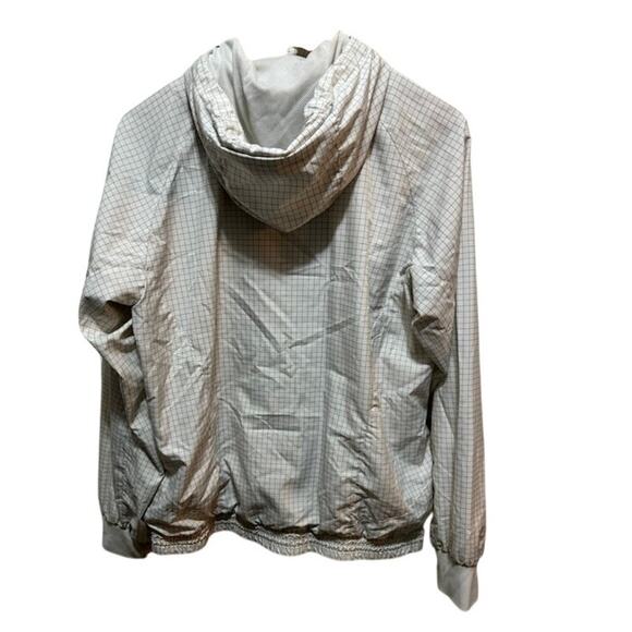 Nike The Athletic Dept Windbreaker Hood Jacket Coat Gray Men's Medium Mesh Lined - Picture 2 of 7